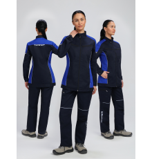 Костюм женский ProfLineSpecialist-1 (тк.Смесовая,240) брюки, т.синий/васильковый